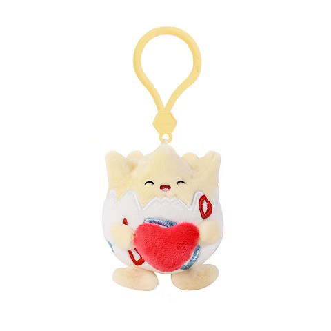 Official Pokemon Heart Plush Keychains by Potdemiel