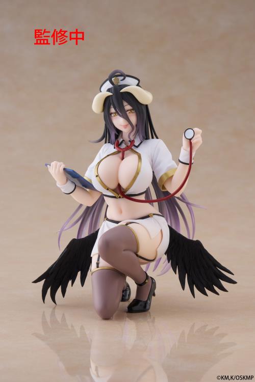 Overlord Desktop Cute Albedo (Nurse Ver.) Figure