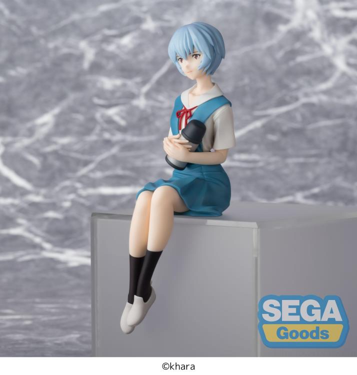Rebuild of Evangelion Rei Ayanami Premium Perching Figure