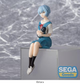 Rebuild of Evangelion Rei Ayanami Premium Perching Figure