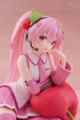 Vocaloid Desktop Cute Sakura Miku (Cherry Cushion Ver.) Figure