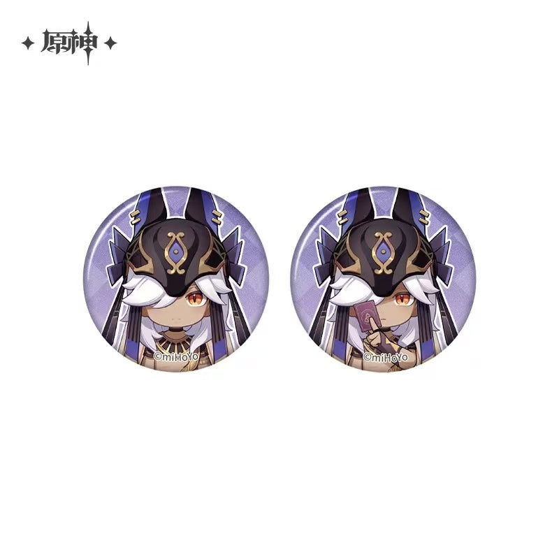Genshin Impact Photo Reminiscing Series Official Mini Badge Set