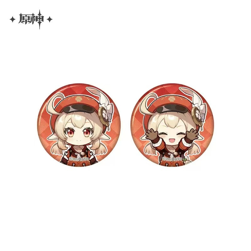 Genshin Impact Photo Reminiscing Series Official Mini Badge Set