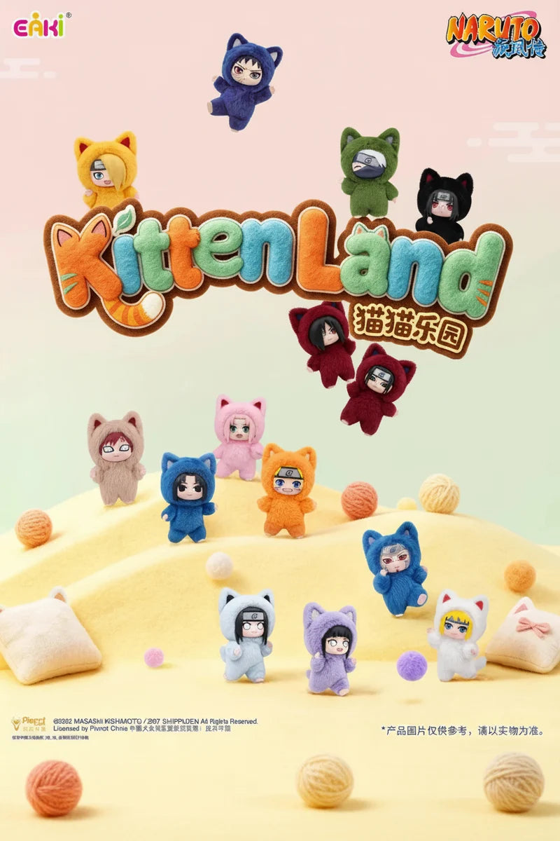 EAKI Naruto Shippuden: Kittenland Plush Blind Box