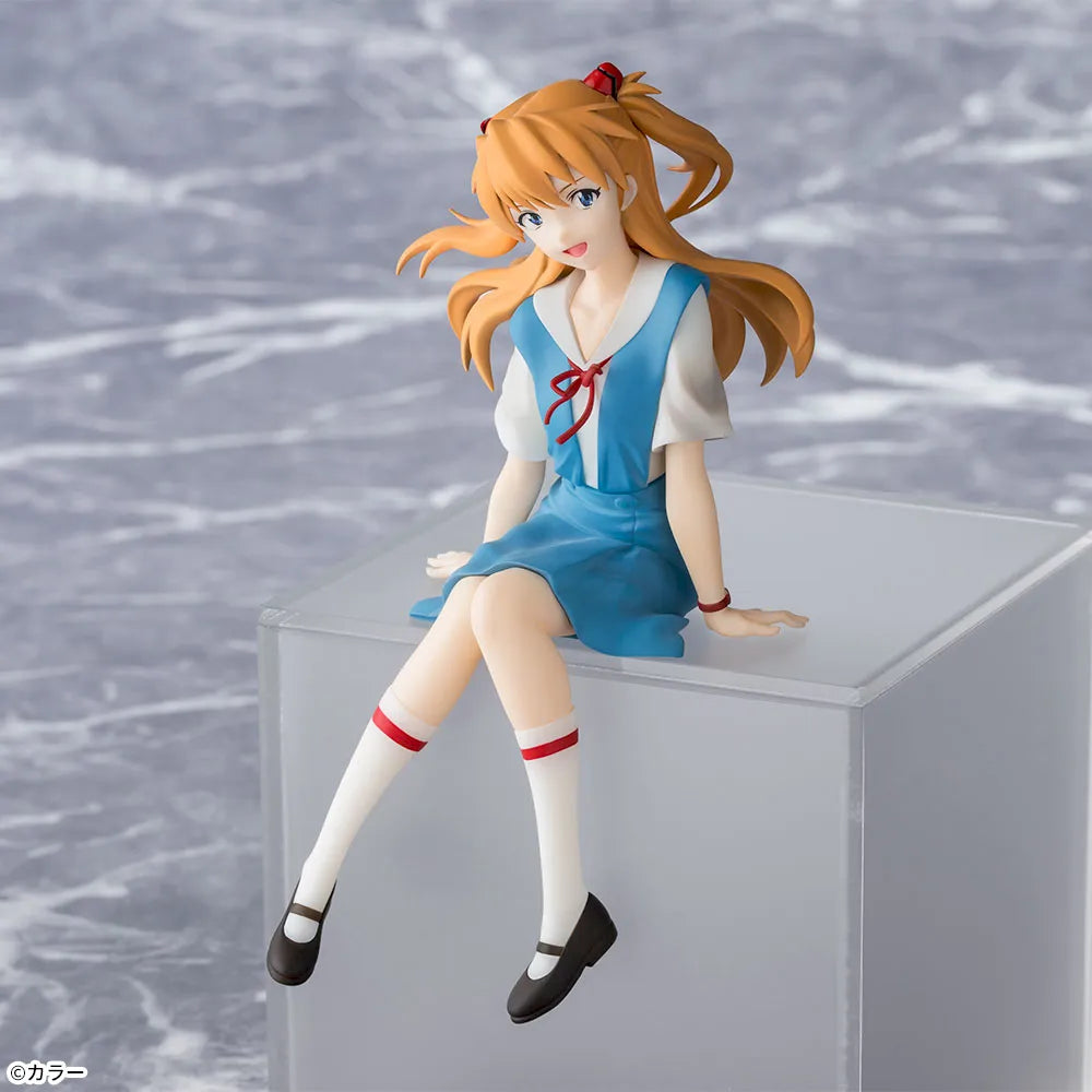 Rebuild of Evangelion Asuka Langley Soryu Premium Perching Figure