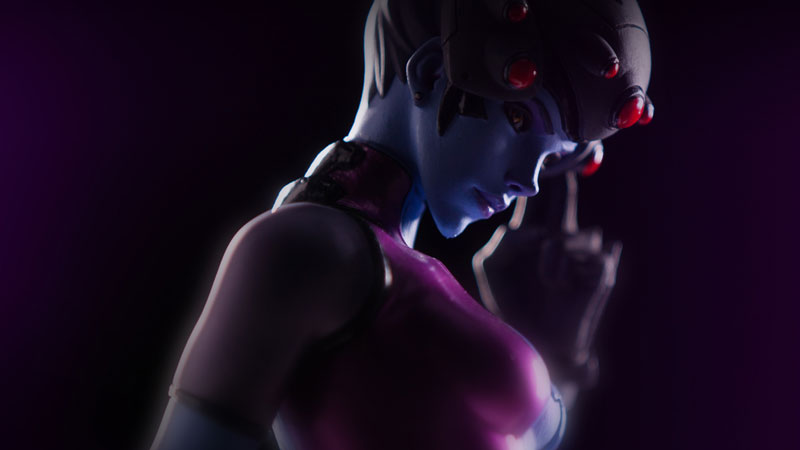 Blizzard Entertainment Overwatch Widowmaker Resin Statue