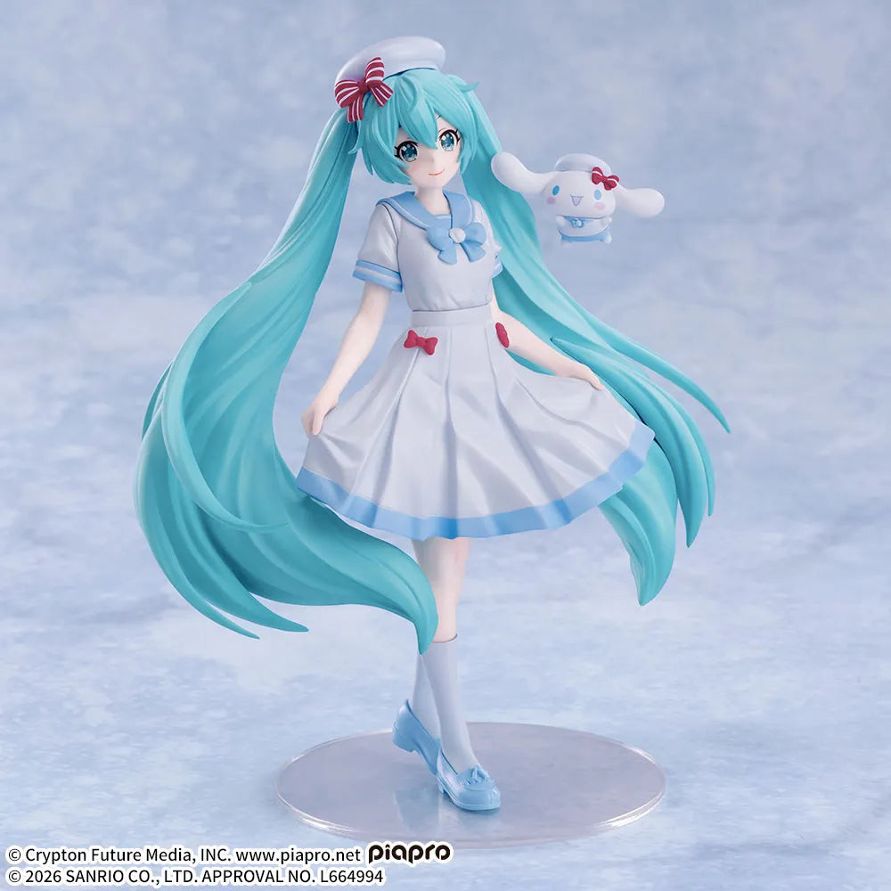SEGA XStellar Hatsune Miku x Cinnamoroll Summer Ver. Figure
