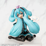 SEGA Hatsune Miku x Cinnamoroll Chokonose Mofutto Ver. Figure