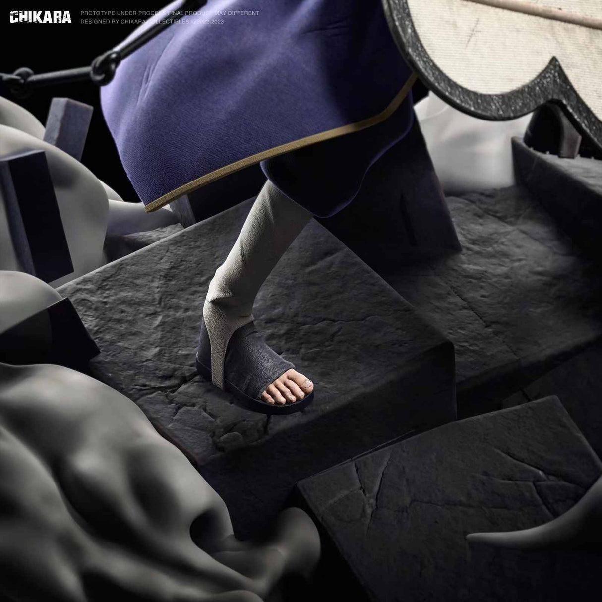 Chikara Studio Naruto Shippuden Naruto vs. Uchiha Obito 1/6 Scale Resin Statue