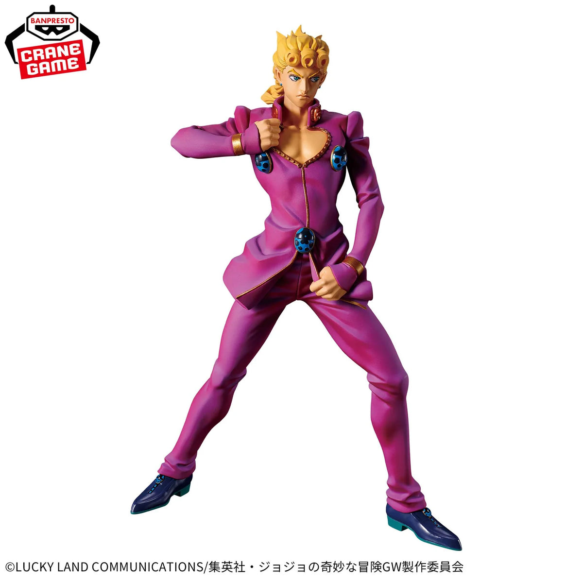 JoJo's Bizarre Adventure: Golden Wind Mometria Giorno Giovanna Figure