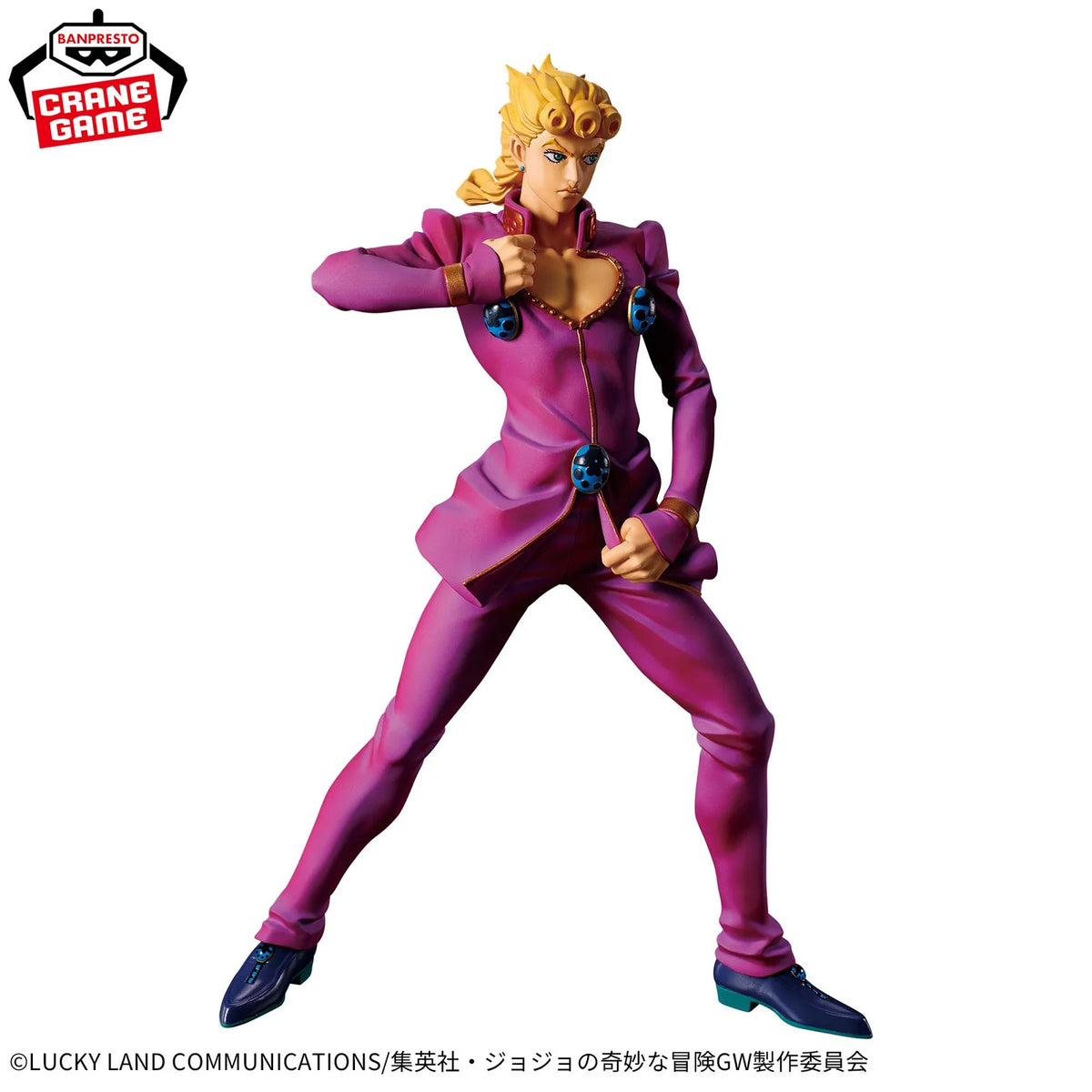 JoJo's Bizarre Adventure: Golden Wind Mometria Giorno Giovanna Figure