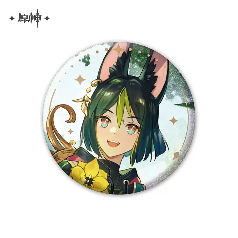 Genshin Impact Anecdote Themed Official Character Badges