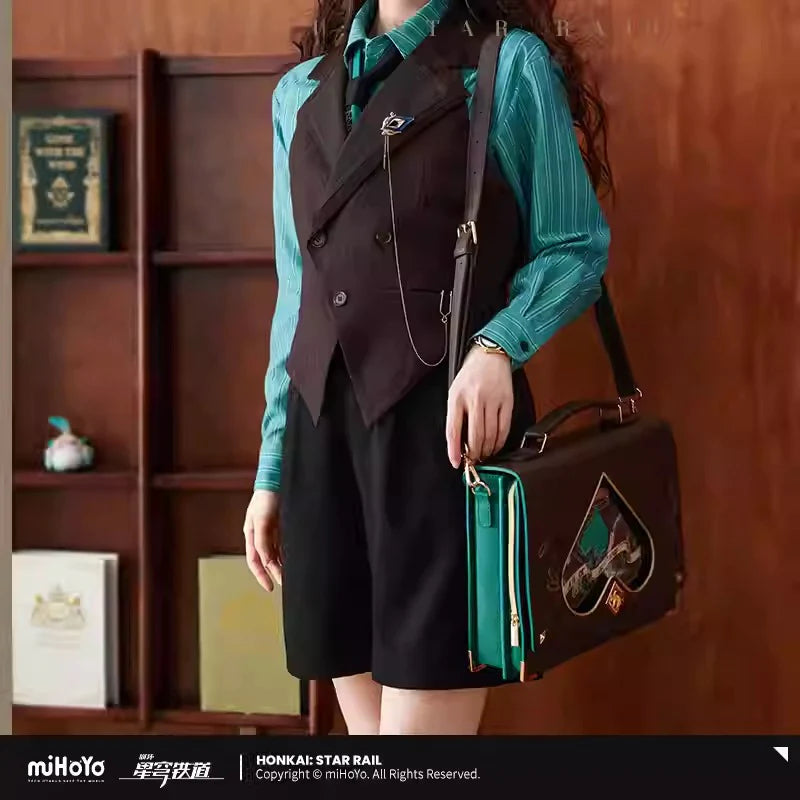 Honkai: Star Rail Aventurine Themed Messenger Bag