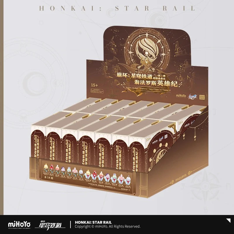 Honkai: Star Rail Chibi Stacking Heads Heroes of Amphoreus Blind Box Mini Figures