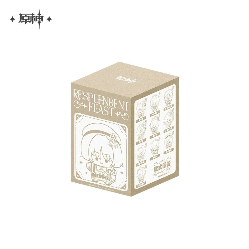 Genshin Impact Resplendent Feast Plush Keychain Blind Box