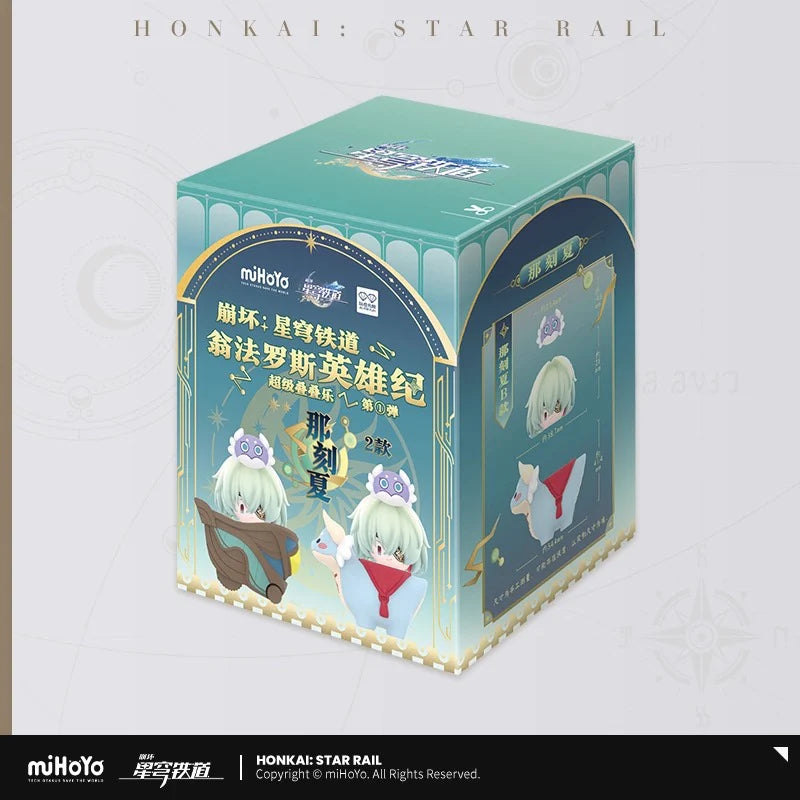 Honkai: Star Rail Chibi Stacking Heads Heroes of Amphoreus Blind Box Mini Figures
