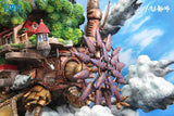 OPM Studios Hayao Miyazaki Movie Series Howl's Moving Castle (Flying Ver.) Resin Statue