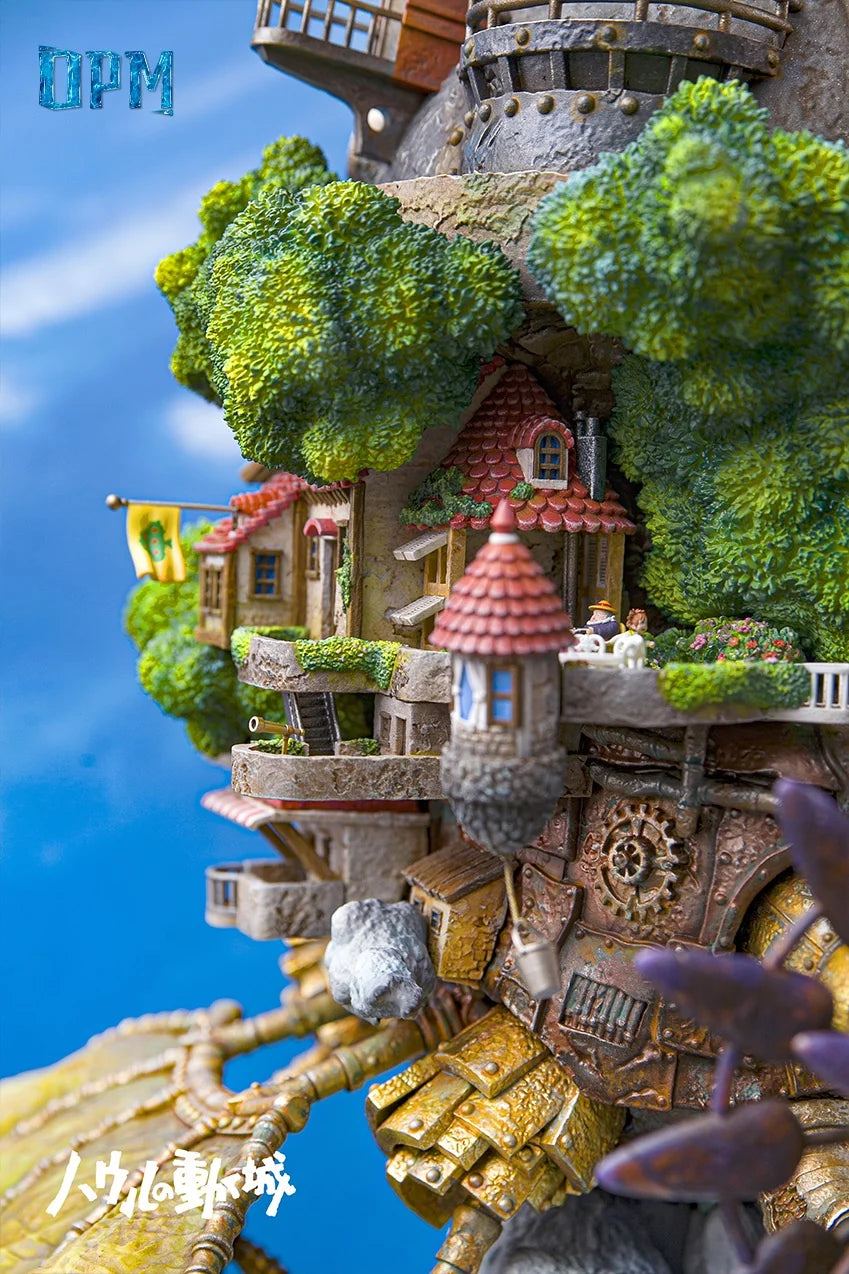 OPM Studios Hayao Miyazaki Movie Series Howl's Moving Castle (Flying Ver.) Resin Statue