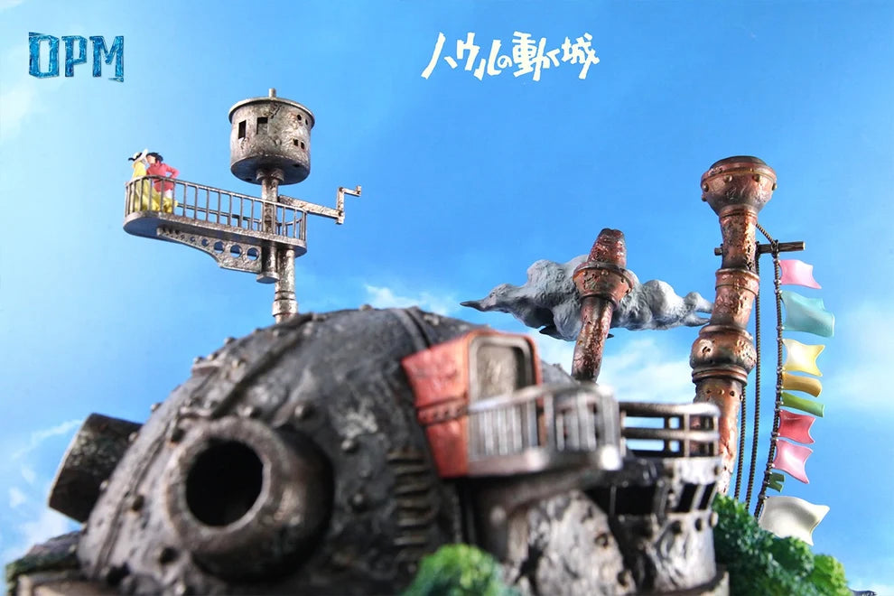 OPM Studios Hayao Miyazaki Movie Series Howl's Moving Castle (Flying Ver.) Resin Statue