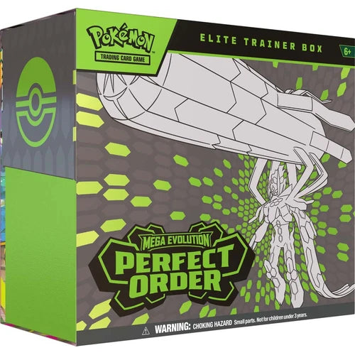 LIMIT 1 PER PERSON Pokemon TCG: Perfect Order Elite Trainer Box