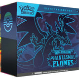 LIMITED TO 1 PER PERSON Pokemon TCG: Mega Evolution Phantasmal Flames Elite Trainer Box