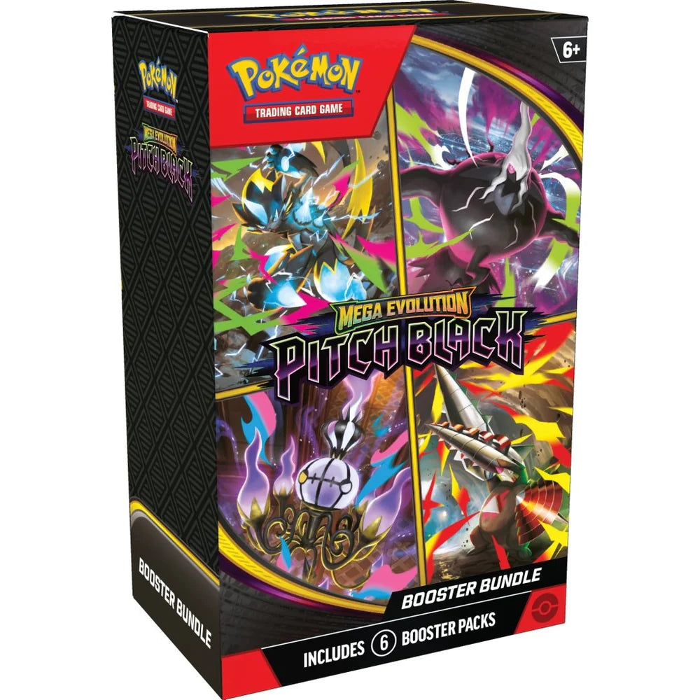 LIMIT 1 PER PERSON Pokemon TCG: Mega Evolution Pitch Black Booster Bundle