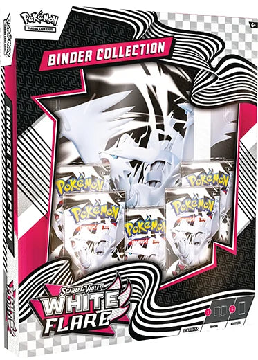 POKÉMON TCG Scarlet & Violet: White Flare Binder Collection