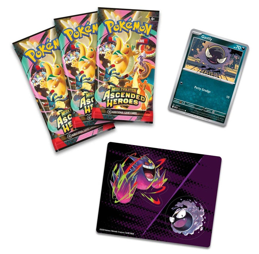 LIMIT 1 PER PERSON Pokemon TCG: Ascended Heroes Tech Sticker Blister Packs