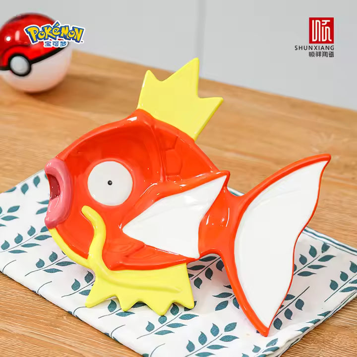 Official Pokemon x Shunxiang Ceramic Magikarp Ceramic Dinner Plate