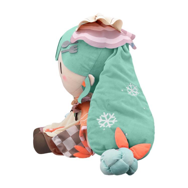 SEGA Fuwapetit - Snow Miku 2024 Dodeka Jumbo Plush
