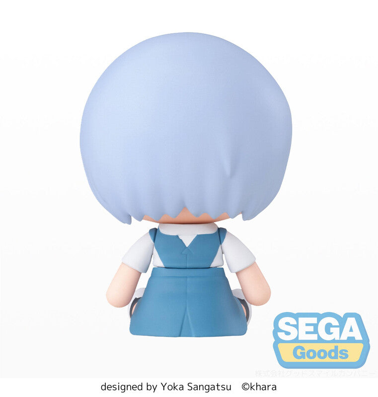 Neon Genesis Evangelion Fuwa Petit S-Fire Rei Ayanami Chibi Figure