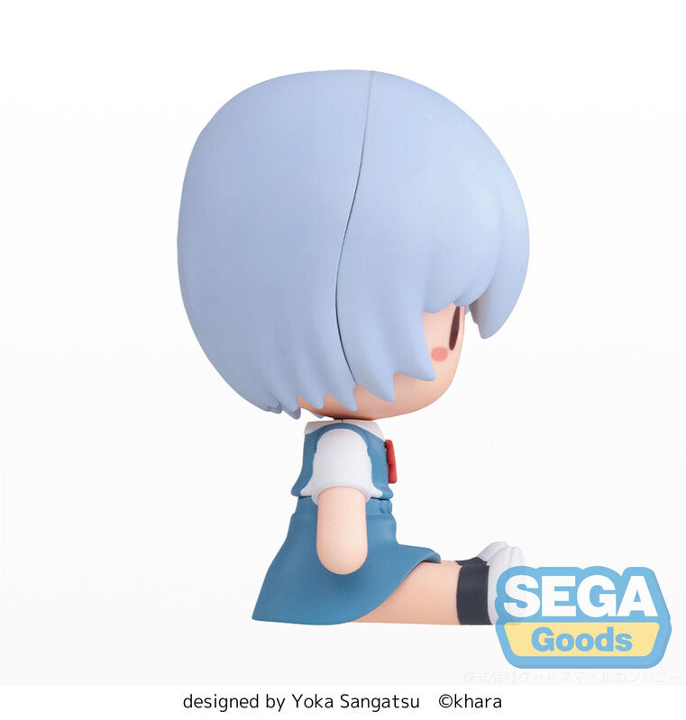Neon Genesis Evangelion Fuwa Petit S-Fire Rei Ayanami Chibi Figure