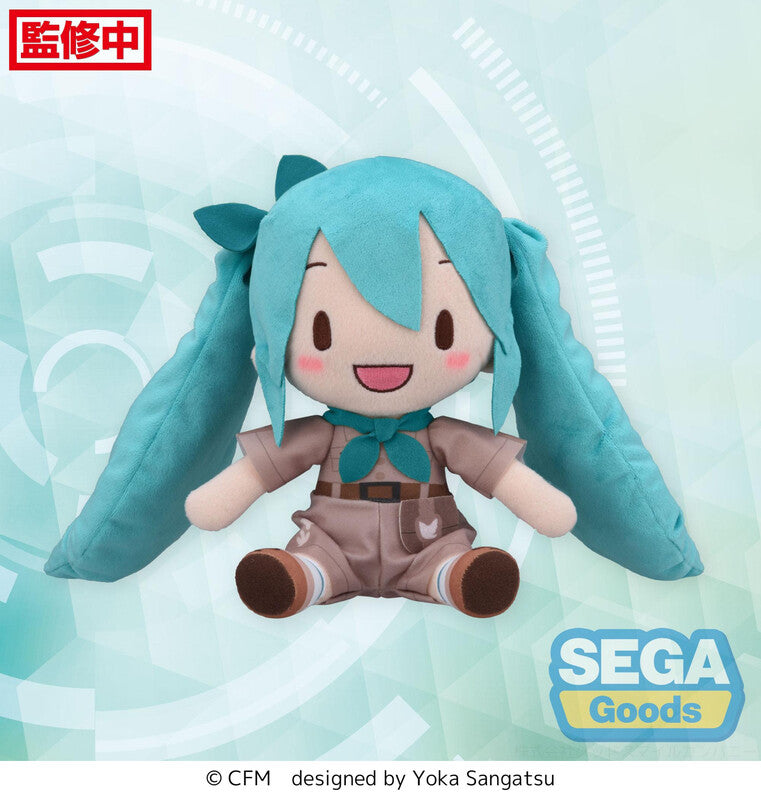 SEGA Fuwa Petit Hatsune Miku Going Out Series Zoo Ver. Plush