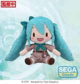 SEGA Fuwa Petit Hatsune Miku Going Out Series Zoo Ver. Plush