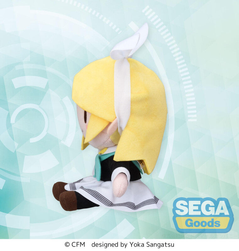 SEGA Fuwa Petit: Hatsune Miku Series Mini Plush - Kagamine Rin Uniform Ver.
