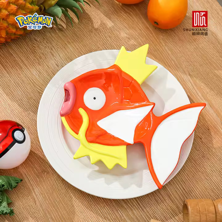 Official Pokemon x Shunxiang Ceramic Magikarp Ceramic Dinner Plate