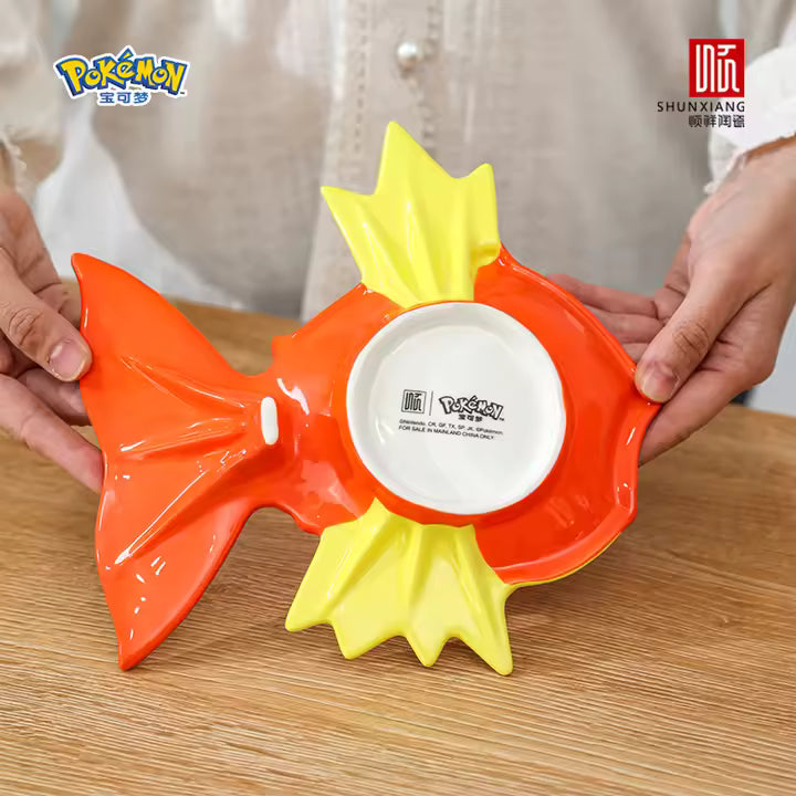 Official Pokemon x Shunxiang Ceramic Magikarp Ceramic Dinner Plate