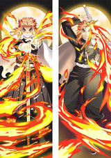 228 - Demon Slayer Kyojuro Rengoku Dakimakura Hugging Body Pillow Package