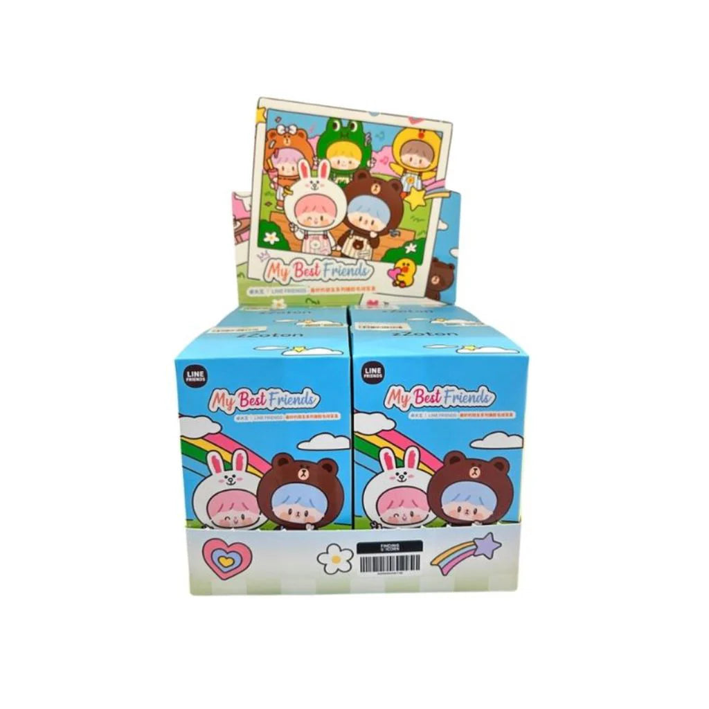 FINDING UNICORN: zZoton x Line Friends - My Best Friends Series Plush Blind Box