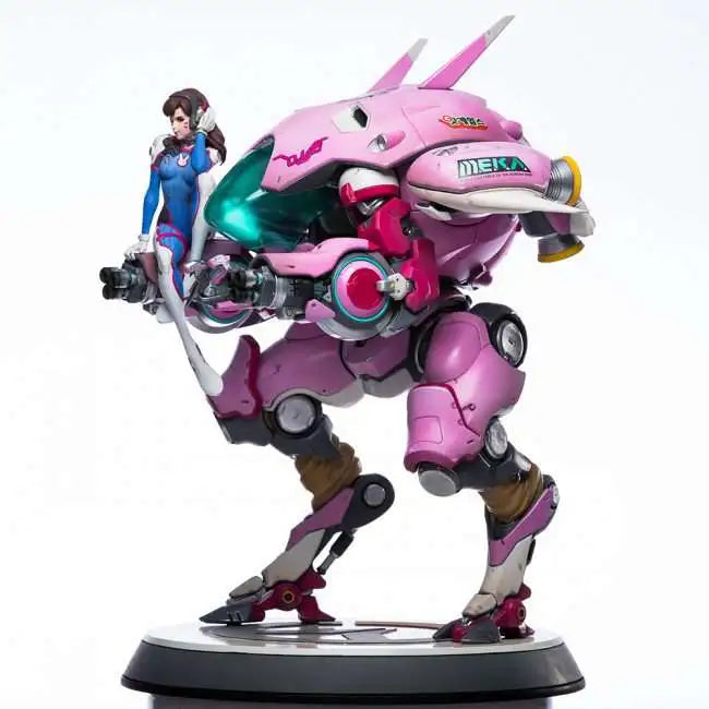 Blizzard Entertainment Overwatch D.Va With MEKA Resin Statue