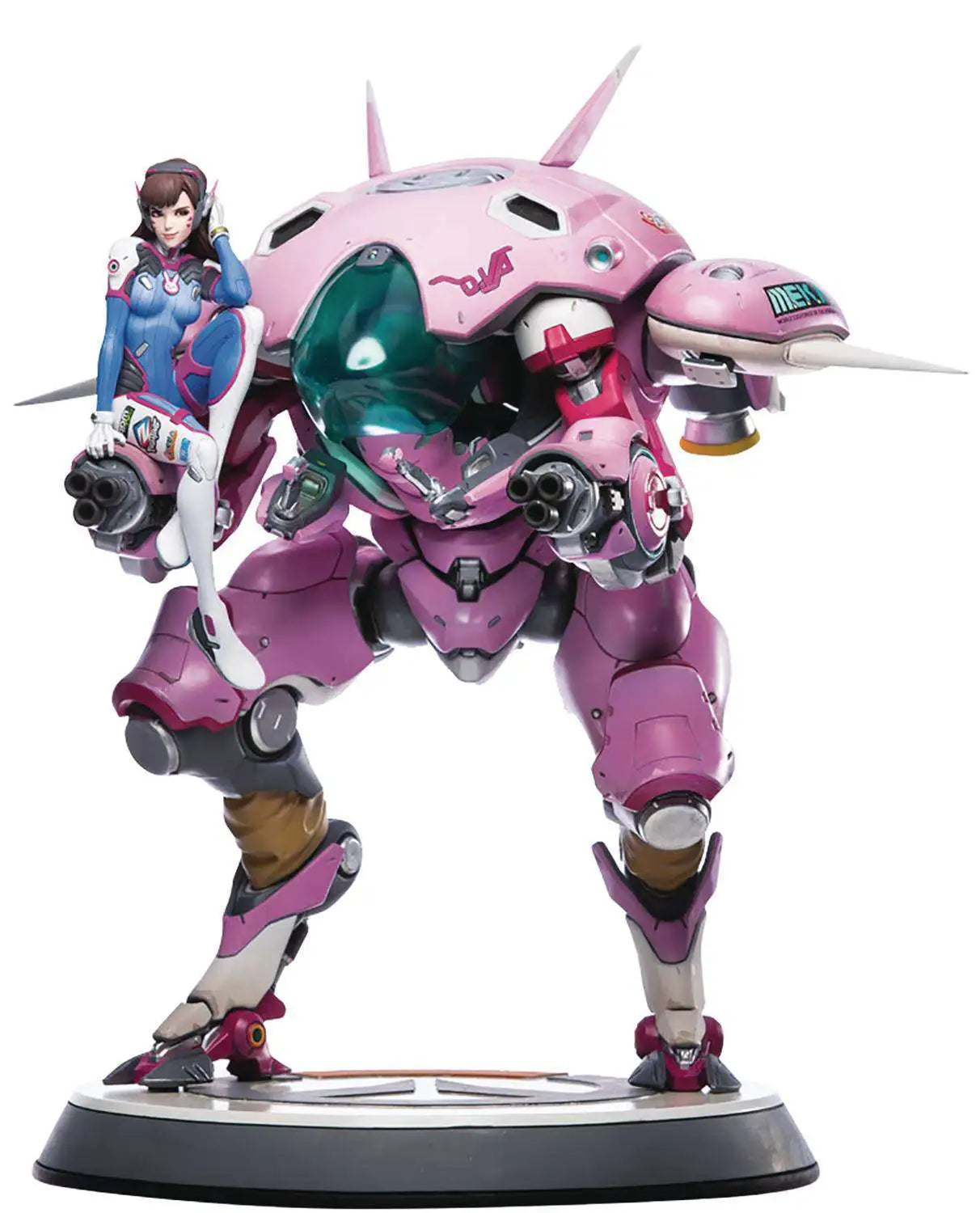Blizzard Entertainment Overwatch D.Va With MEKA Resin Statue