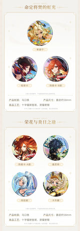 Genshin Impact V5.0-V5.8 Official Character Badges