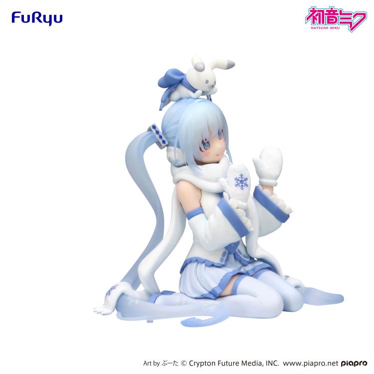 Vocaloid Snow Miku (Sky Town 10th Ver.) Noodle Stopper Figure