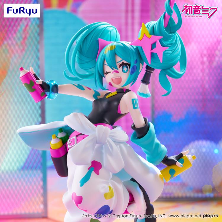 Vocaloid Trio-Try-iT Hatsune Miku (Paint Girl) Figure