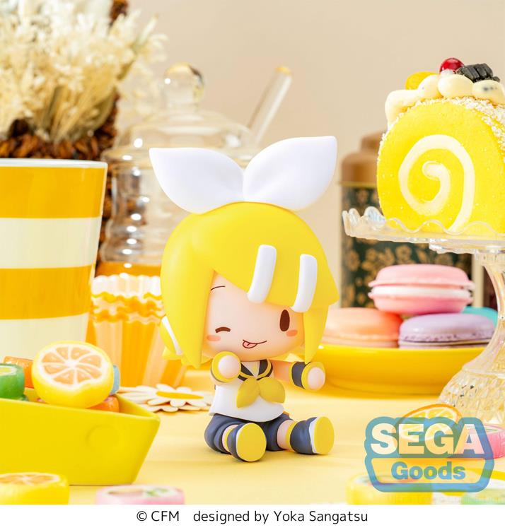 Vocaloid Fuwa Petit S-Fire Rin Kagamine Chibi Figure