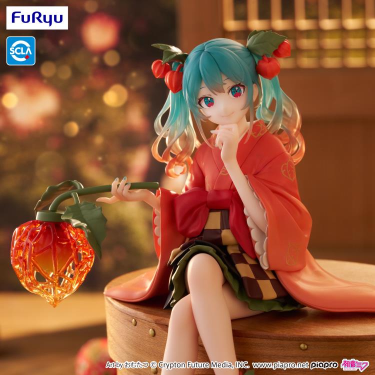 Vocaloid Hatsune Miku (Flower Fairy Winter Cherry) Noodle Stopper Figure