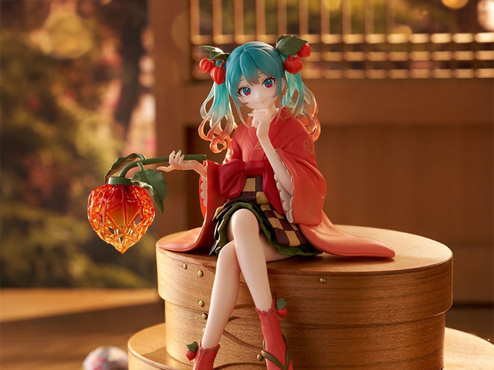 Vocaloid Hatsune Miku (Flower Fairy Winter Cherry) Noodle Stopper Figure