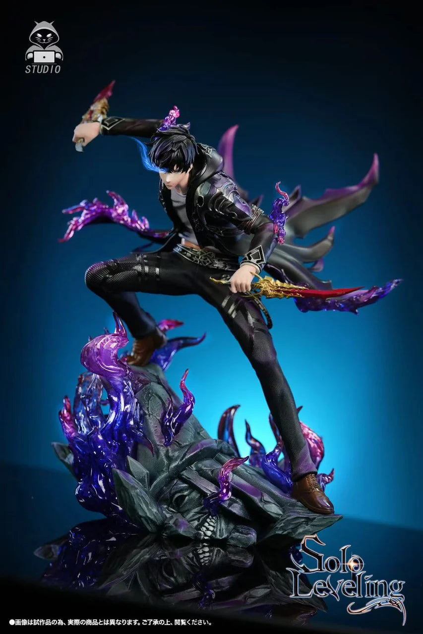 Black Panther Studio Solo Leveling Sung Jinwoo 1/6 GK Resin Statue