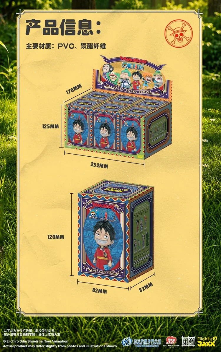 One Piece Whackoos! Silly Face Series Blind Box Figure