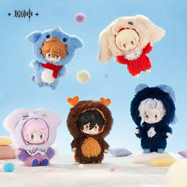 Genshin Impact Winter Nesting Series Chibi Vinyl Plush Doll